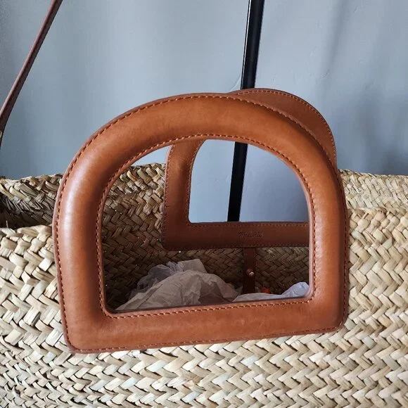 Madewell Straw Tote "LIKE NEW" - Picture 4 of 16